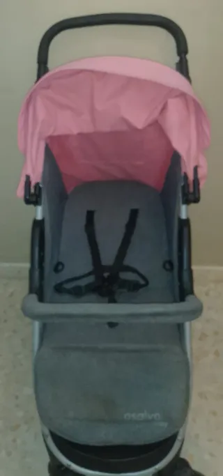 Silla de paseo Asalvo rosa 22kg