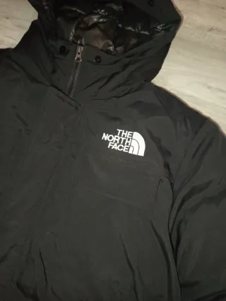 The North Face Black Hooded Puffer Jacket – Size S