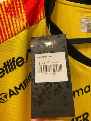 Camiseta Barcelona SC Ecuador Oficial Talla L