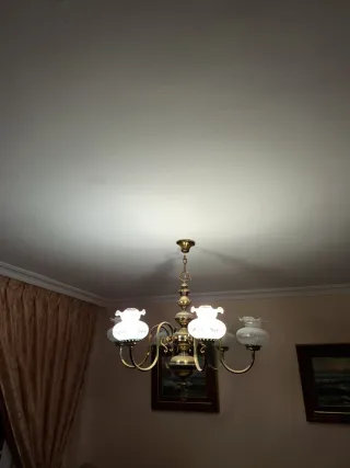 2 Lámparas de salón antigua