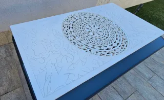 Cabecero de Cama Diseño Circular