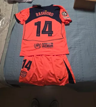 Camiseta y short Barça niño 3ª equipación - 12años