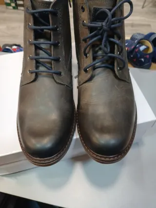 Botas hombre estilo vintage talla 45 piel