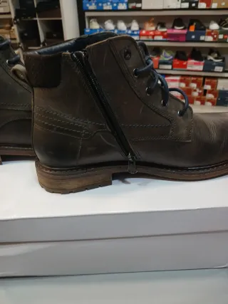 Botas hombre estilo vintage talla 45 piel