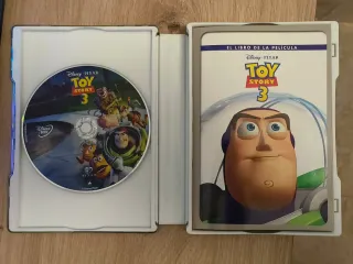 Toy Story 3 Colección DVD y libro.