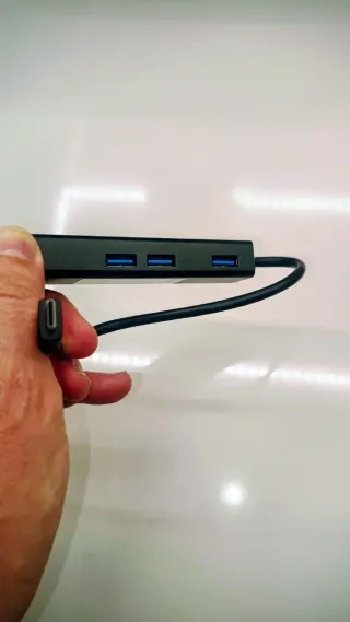 Conceptronic DONN Hub USB-C 3 Puertos + LAN