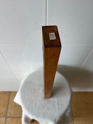 Nivel de madera y bronce 40cm