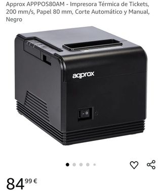 Approx APPPOS80AM Impresora Tickets Térmica