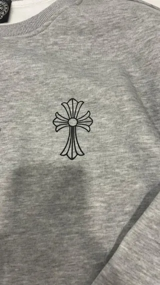 Sudadera Chrome Hearts Gris Hombre