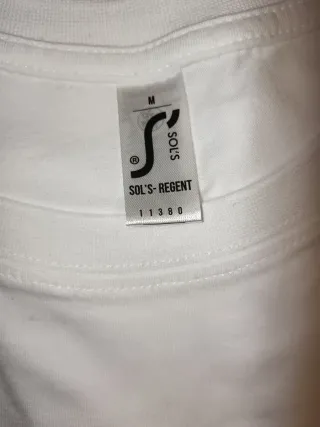 7 Camisetas unisex blancas