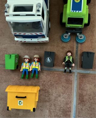 Lote de 3 coches de policía Playmobil