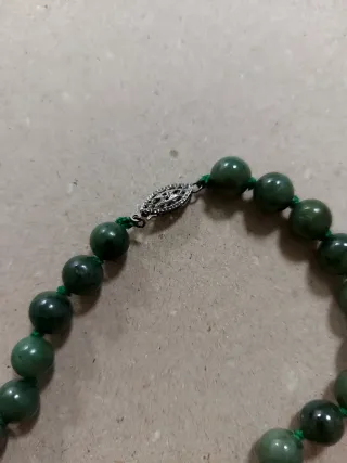 Coppia collane corallo e perle dorate