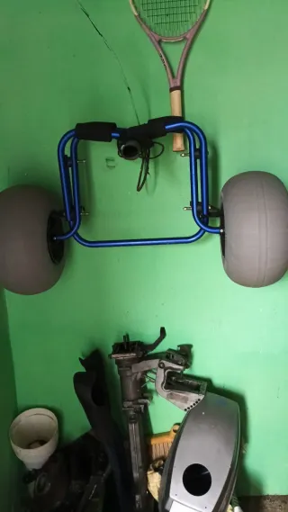 Kayak de pesca Alborán naranja negociable m 3.80