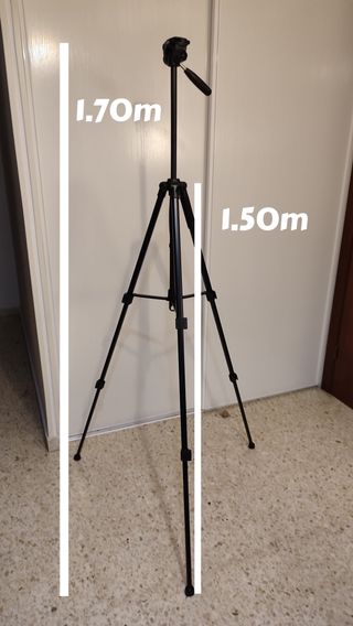 Canon EOS M50 + Trípode + Micrófono