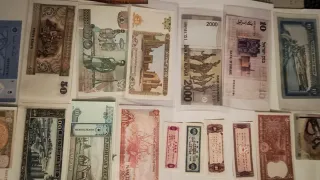 Lote de 18 Billetes Asia: Indonesia, Israel, Yemen