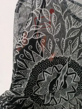 Blusa Desigual Estampada Manga Larga