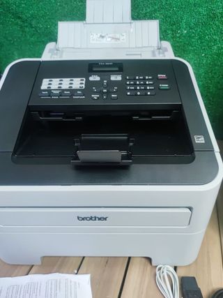 Fax laser BROTHER FAX-2840 A4 Nero, grigio