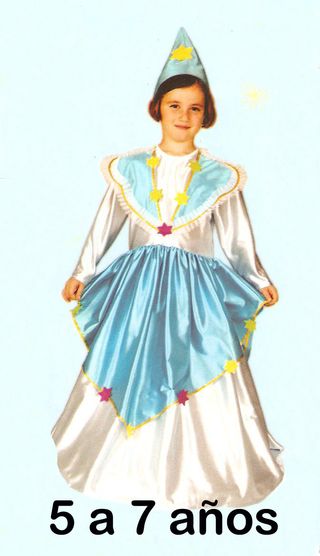 Disfraz Hada Estrellas 5-7 años