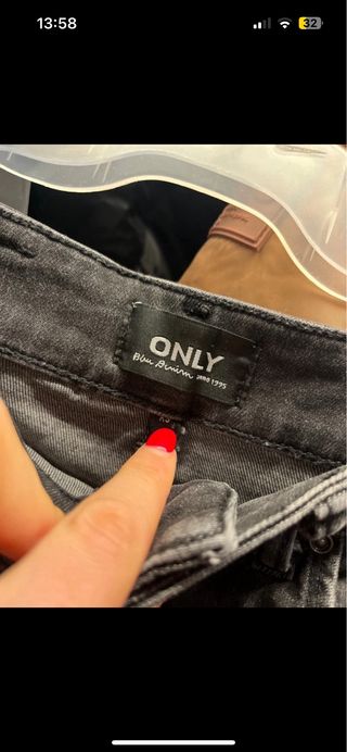 Falda Only Gris Talla XS