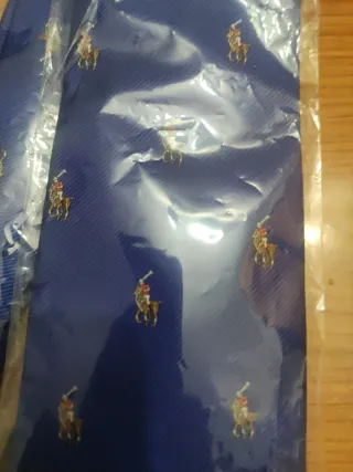 Corbata Polo Ralph Lauren Seda Azul