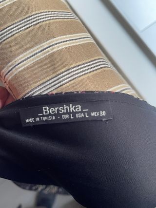 Vestido gasa estampado floral negro