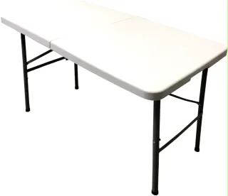 MESA PLEGABLE NUEVA Homelux 122 cm blanca