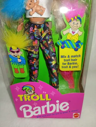 Barbie Troll Anni '90