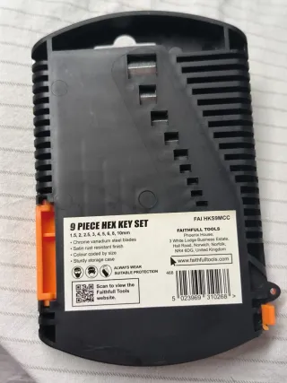 Juego Llaves Allen Faithfull CRV