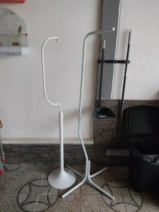 Pie para jaulas blanco