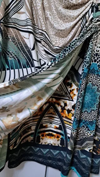 Vestido Marbella estampado talla 44