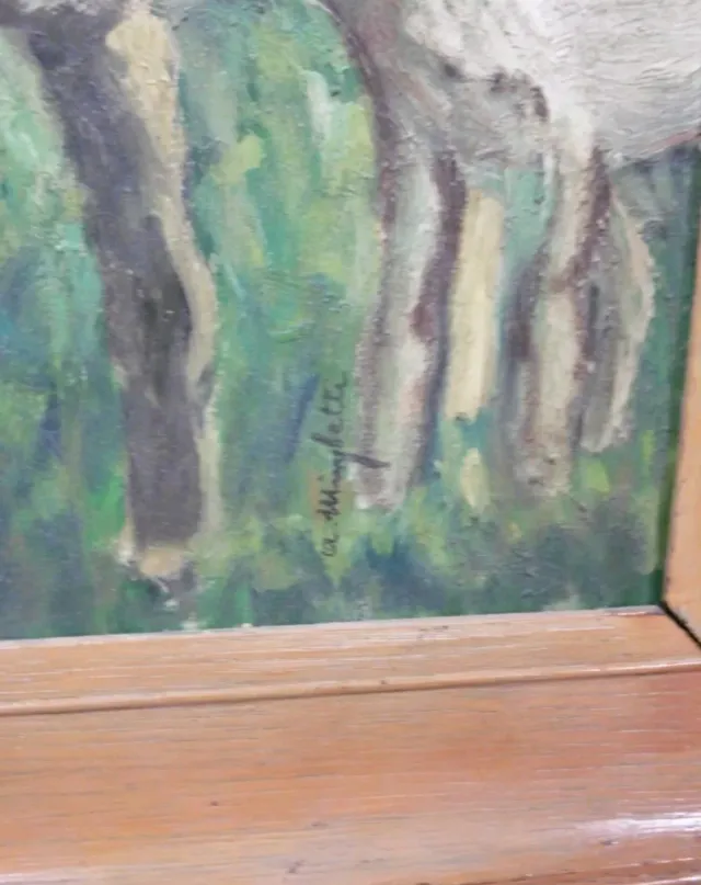 A. Minghetti Asinelli bianchi sardi olio