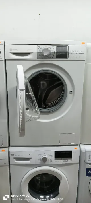 EXACTA SILENCIO  LAVADORA CARGA FRONTAL BALAY 8 KG