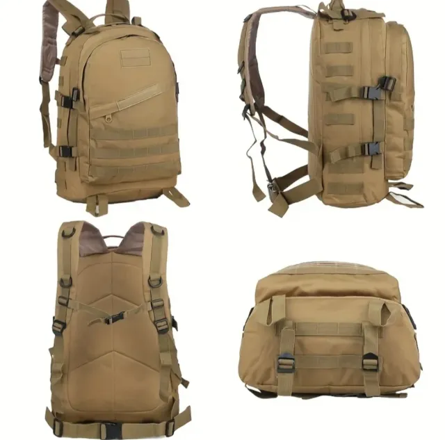 Mochila Táctica Multiusos Negra