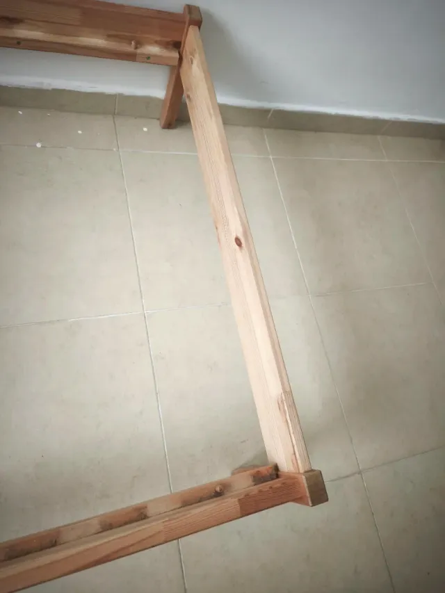 Cama pino 90x200 FJELLSE