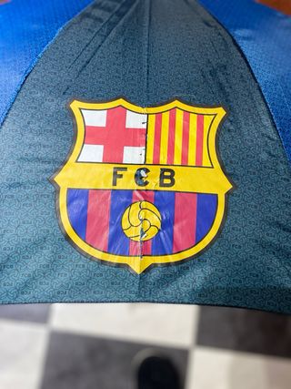Paraguas FCB Azul