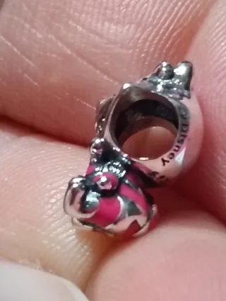 Charm Pandora Stregatto Disney Argento