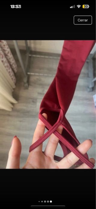 Mono deportivo H&M rojo Talla XS