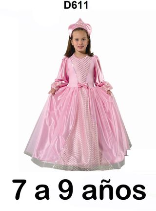 Disfraz Princesa ESP T-3 (7-9 años)