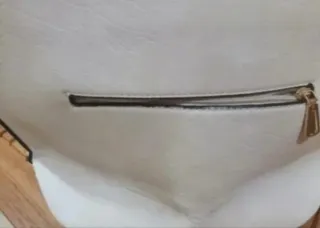 Borsa a spalla multicolore con cinture