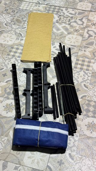 Armario Ropa TNT Impermeable Resistente Azul