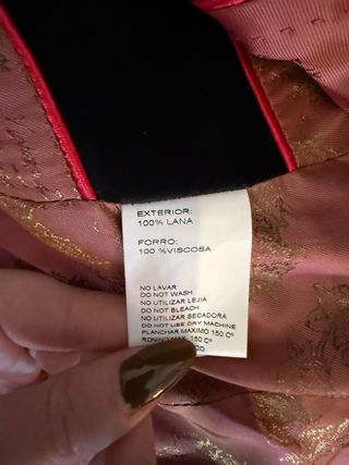 Blazer lana cuadros tartán The Extreme Collection