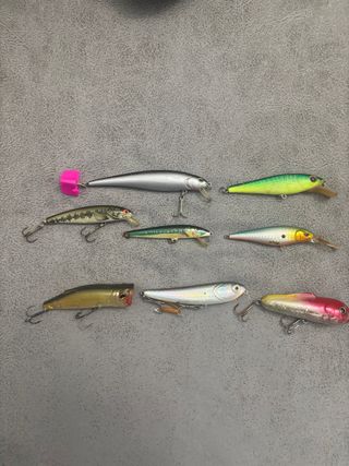 Lotes de señuelos de pesca