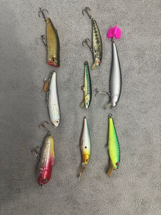 Lotes de señuelos de pesca