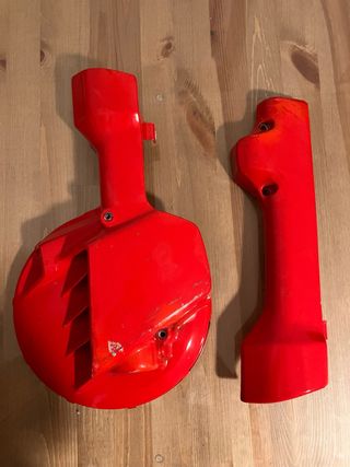 Carenado Horquilla Honda Dominator Rojo