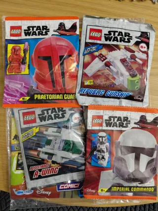 LEGO Star Wars 4 bustine sigillate