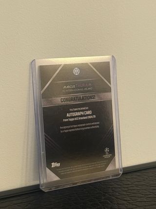 Marcus Thuram Topps UCC Knockout Auto 15/25