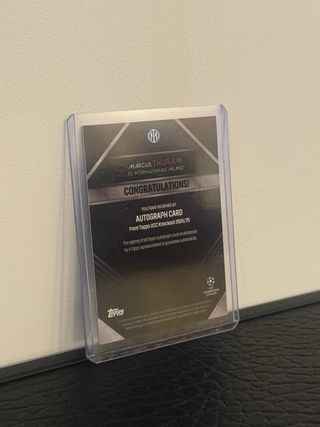 Marcus Thuram Topps UCC Knockout Auto 15/25