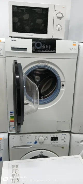 LAVADORA CARGA FRONTAL HAIER 7 KG A+++