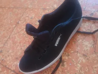 Zapatillas Puma Mujer Negras