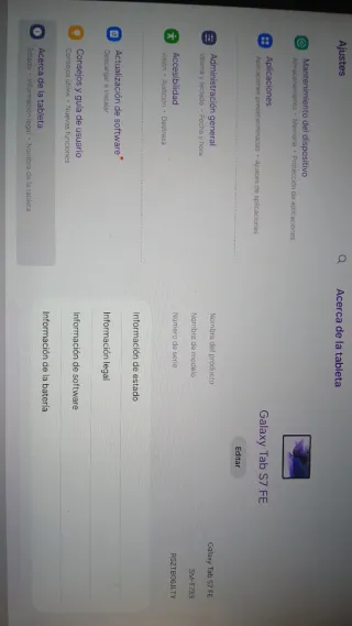 Samsung Galaxy Tab S7 FE